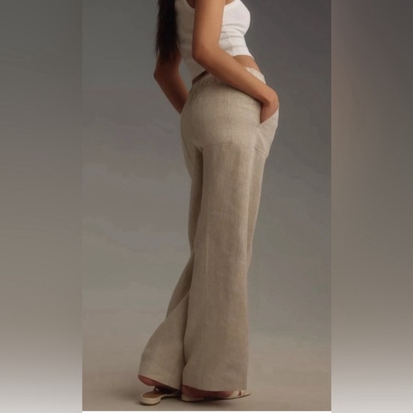 Reformation Declan Anthropologie Linen Pants Size XL NWT - Picture 2 of 11
